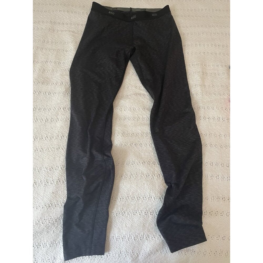 REI Co-op women's pants leggings Small Charcoal gray black stretch yoga‎